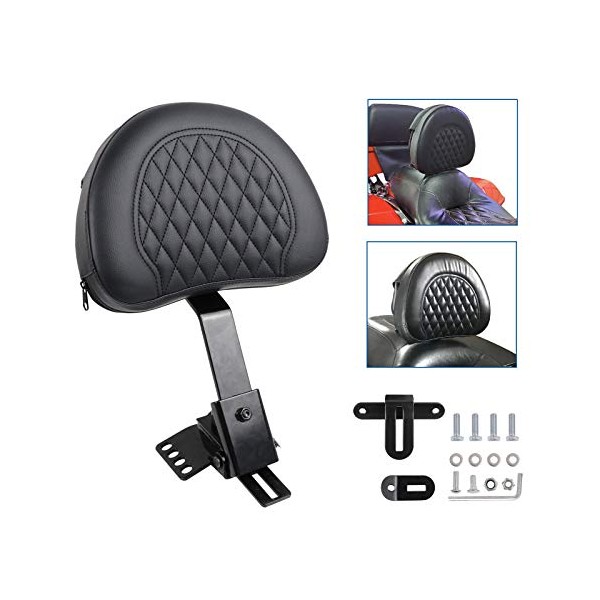 KOLEMO Adjustable Plug-in Driver Rider Mounting Backrest Custom Compatible with