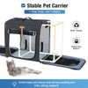 Lekereise 2-in-1 Cat Travel Carrier with Litter Box, (17.7" x2)
