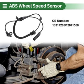 X AUTOHAUX ABS Wheel Speed Sensor ABS Sensor Anti-lock Braking System Sensor No.13317205/12841558 for Buick LaCrosse 2.4L 2010-2011 1 Pcs Rear Left Right