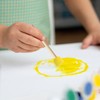 Pndeyo 10pcs Round Sponge Brushes for Painting, Foam Paintbrushes with