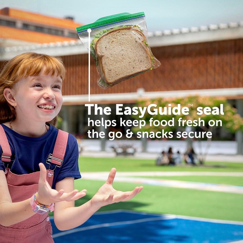 Ziploc Sandwich Bags Resealable Food Storage Value Pack 175 pack