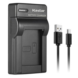 Kastar LI-60B Battery Charger Olympus FE-370 LI60B DBL70 DLI78 DB80 - 1 Slim Charger