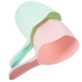 PartyKindom 2Pcs Kitchen Water Ladle Versatile Capacity Bathing Scoop for Shower Sauna and Kitchen