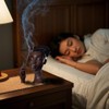 Incense Holder,Black Woman Smoking Head Incense Burner, Sophisticated and Elegant