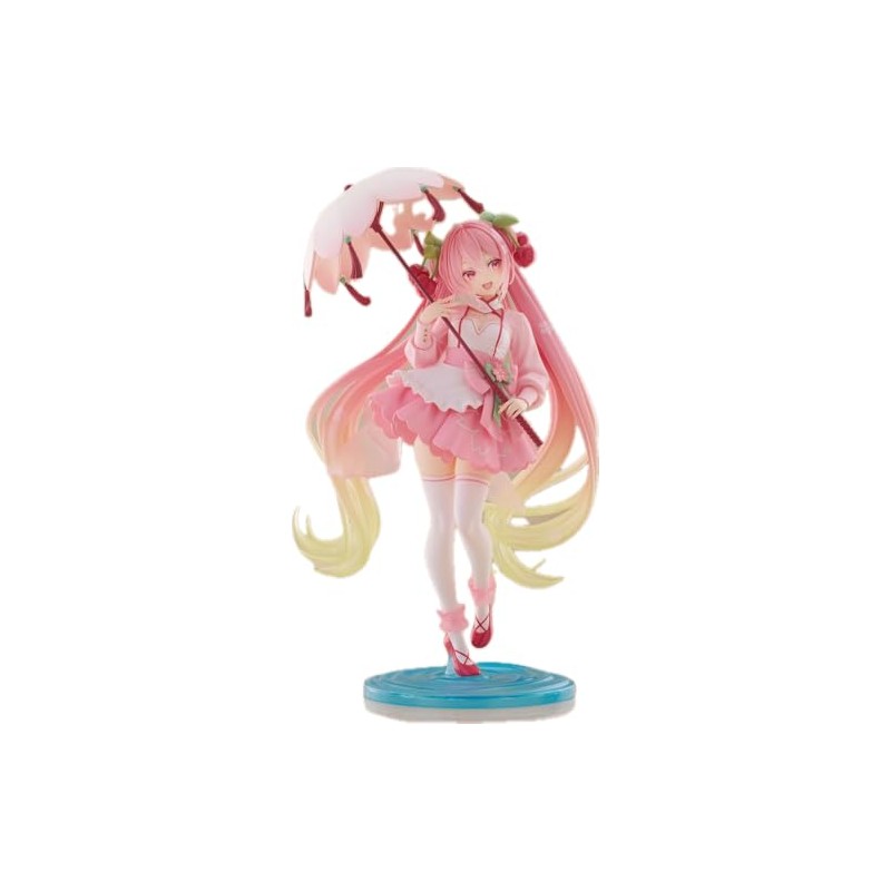 Thunder Tech Sakura Miku AMP＋ Figure ~ Sakura Dress ver.