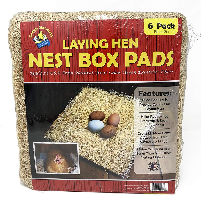Cackle Hatchery Laying Hen Nest Box Pads Made in USA