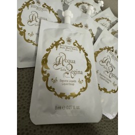 Santa Maria Novella liquid hand soap 80 ML Aqua Della Regina scent *Lot Of 10*