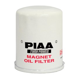PIAA オイルフィルター オイルエレメント ツインパワー+マグネット 《当社独自開発の2連濾紙構造＋マグネットリング採用の最高機能エレメント》 1個入 [ホンダ車用] Nシリーズ・シビック・オデッセイ_他 Z8-M