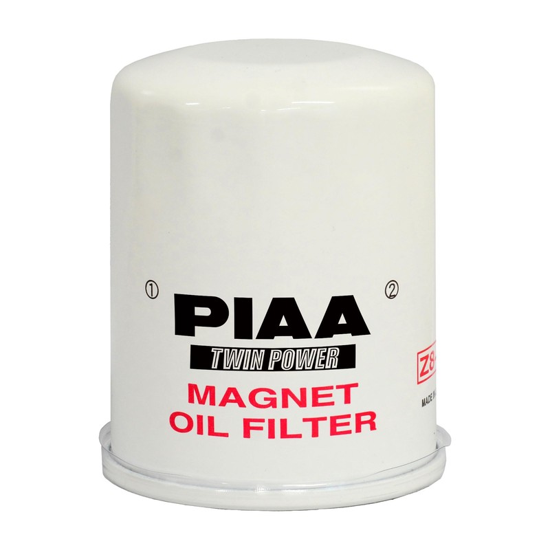 PIAA オイルフィルター オイルエレメント ツインパワー+マグネット 《当社独自開発の2連濾紙構造＋マグネットリング採用の最高機能エレメント》 1個入 [ホンダ車用] Nシリーズ・シビック・オデッセイ_他 Z8-M