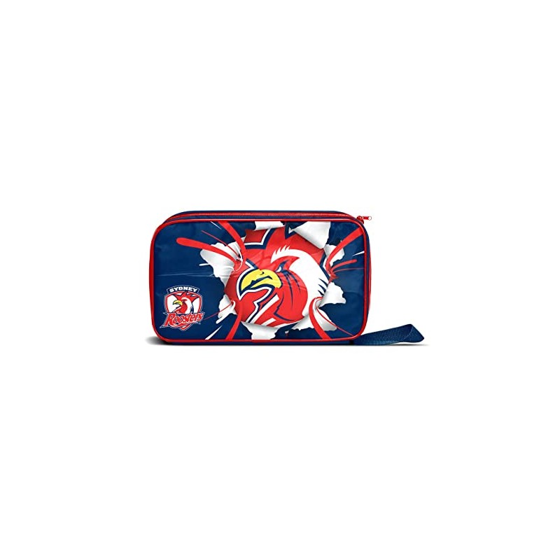 Sydney Roosters NRL Rectangular Lunch Box Cooler Bag 2022 Design