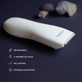 VIGOREM PRO MUJER Rasuradora Para Mujer Zonas Intimas Corporal Bikini Perfecto Impermeable IPX6 Maquina Afeitadora Base Recargable 2 Repuestos Incluidos Ergonómica Cuchilla Cerámica Anticorte