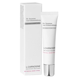 Dr. Susanne von Schmiedeberg L-Carnosine Anti-A.G.E. Eye Cream - Anti-Ageing Care for the Eye Area - 1 x 15 ml