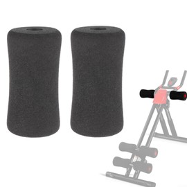 HOgardenME Pack of 2 75 x 135 mm Foot Foam Pads for Weightlifting Bench, Replacement Fitness Rollers, Inversion Bench, Foot Pad Roller, Leg Extender, Foam Pads, Rollers, Home Fitness Equipment