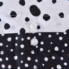 Sleepdown Polka Dots Reversible Black White Mono Duvet Cover Quilt