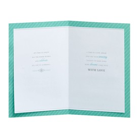 UK Greetings Passing Exams Card For Him/Her/Friend With Envelope - Certificate Style Design