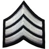 Papapatch Chevrons Sergeant E-5 Stripes US Army Rank Sew on
