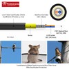 RamboCables 250 Feet (75 Meters) Outdoor Simplex Fiber Optic Cable,