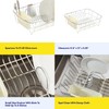 Dish Drying Rack & Cutlery Holder 2 Piece Set -