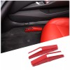 carmotion88 ABS Red Mechanical Door Switch Button Trim Accessories For