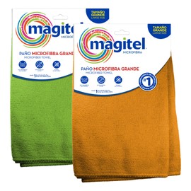 Magitel 2Pack Paño Microfibra Grande 50 X 70