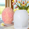 3D Easter Egg Candle Molds,Candle Molds for Candle Making Egg