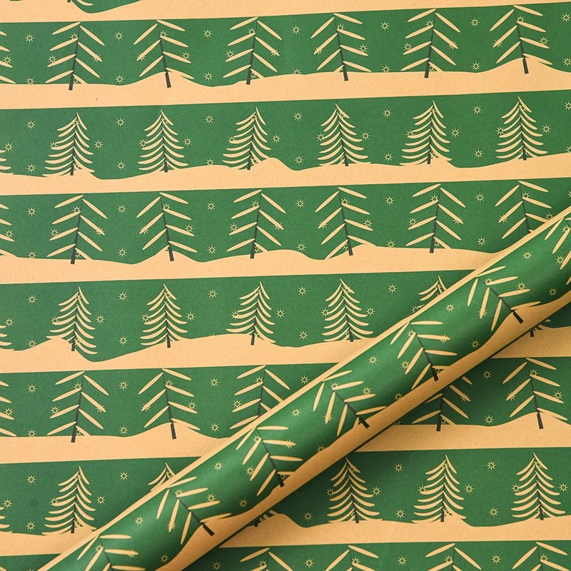 6-Sheet Christmas Wrapping Paper Set for Holiday Gifts – 70