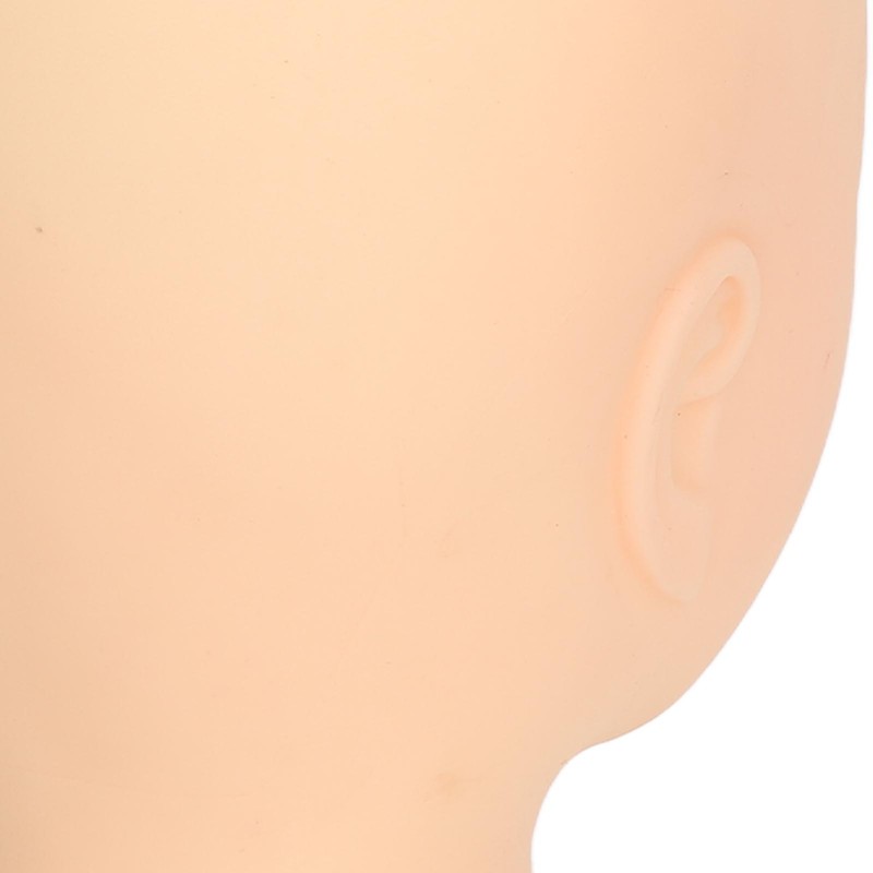 Soft Mannequin Head Realistic Skin Texture Eyelash Extension Mannequin Head