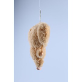 Vinyl Figures, Plush Toys with Cute Expression Rotatable Eyes for Girls Boys, Macaron Orange Bunny Vinyl Plush Doll Kawaii Stuffed Animals Gifts for Keychains Car Home Décor Birthday Collectibles Toys