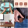 OYTKWU OYTKWU Wooden Weekly Pill Organizer - 7 Day Pill