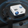HOMPOW F1 4K Support Mini Portable LED Projector with Wi-fi