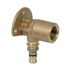 Geberit Mepla Tap Connector 36 mm Gunmetal 16 mm - 1/2 Inch