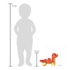 Small Foot 12613 Dino Pull-Along Toy Made of FSC® 100%