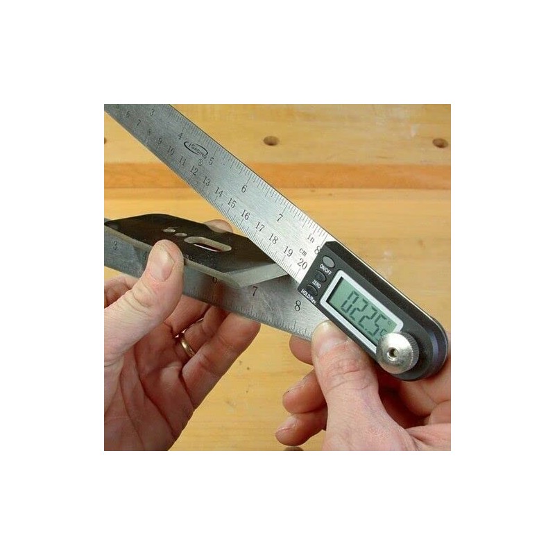 iGaging 35-408 Digital Protractor with 10" Rule, 11"