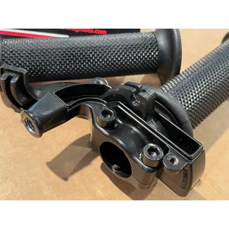 accossato Single pull throttle with grips for street bike FIts