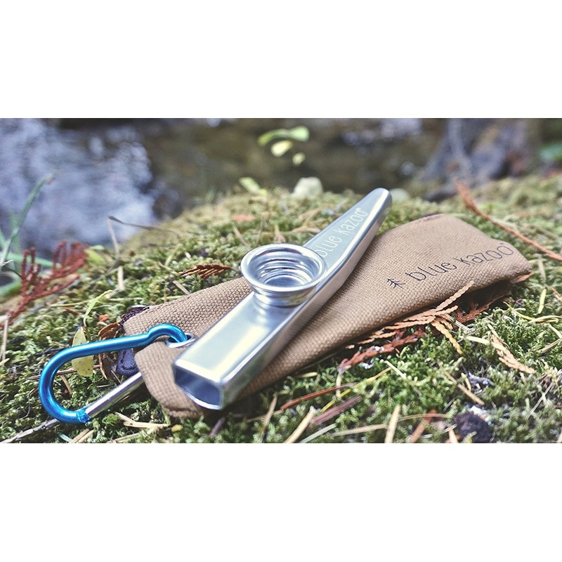 The Original Blue Kazoo – Aluminum Musical Instrument – Ultralight