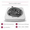 MAYWARE Parrilla Eléctrica Individual HY1000A