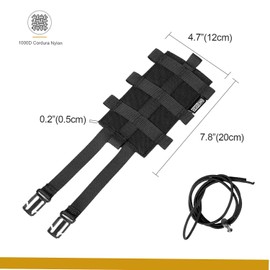 OneTigris ROC Water Bottle Holder MOLLE Field Bottle Bag Carrier Extreme Minimalist Water Bottle Holder