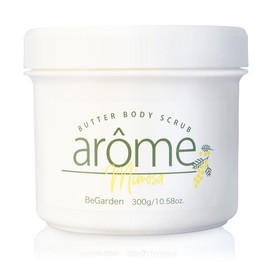 arome Body Scrub, 10.6 oz (300 g), Body Care, Exfoliating Care, Moisturizing, For Sensitive Skin, 7 Types of Scents, Popular (Mimosa)