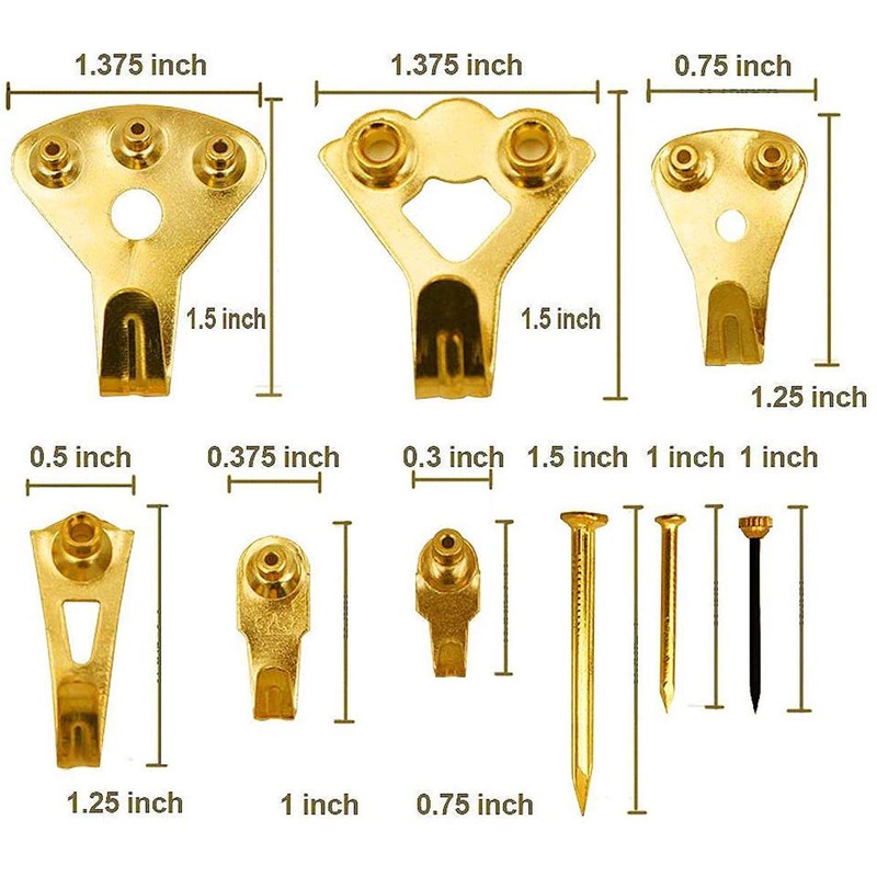 Picture Hooks - Heavy Duty Picture Hanging Kit Picture Frame