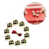 VILLFUL 20m Bell Red Rope Set 50pcs Jingle Bells Christmas