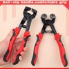 LEONTOOL Tile Nipper, Gouring Tile, Cutter, Blade Glass Tile Nipper,