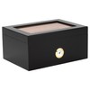 Orleans Group Bally Humidor, Black, 100 Count