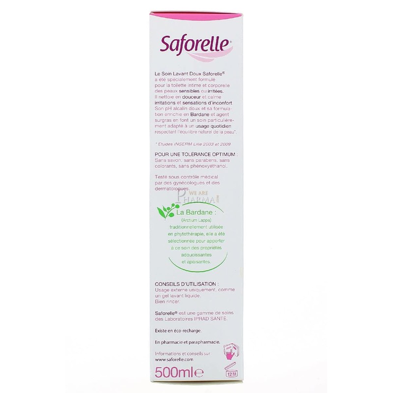 Saforelle Gentle Cleansing Care 500 ml