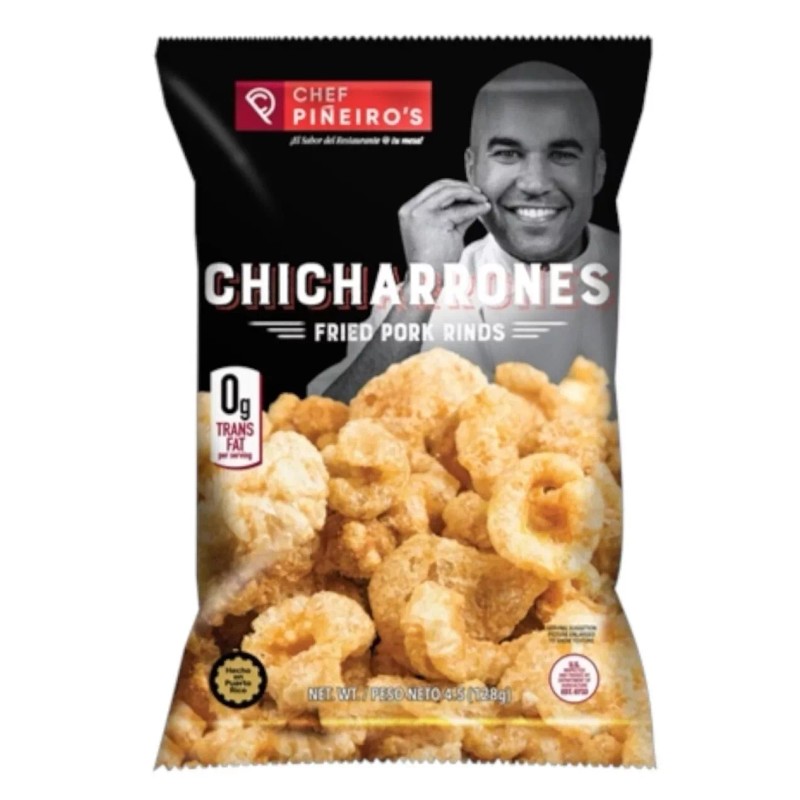 Chef Piñeiro's Chicharrones Salt & Fried In Rendered Pork Skin