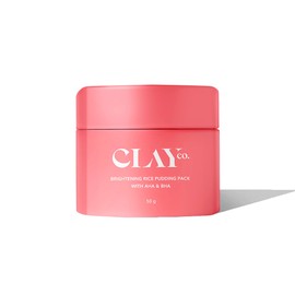 CLAYCO Detan Rice Pack with AHA & BHA | D Tan Face Pack | Brightening Face Pack | Salicylic Acid Face Wash | Skin Care for Tan Removal, Acne & Oily Skin | 50g