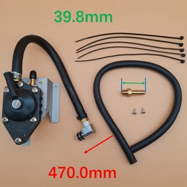 Fuel Pump Kit Compatible with Evinrude Johnson Vro Vapor Tank 90 115 hp V4 60 Degree Motors D382