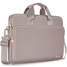 KIZUNA Laptop Sleeve Case 17 Inch Computer Shoulder Bag for 17.3" Legion 5/5i/LG gram 17/17.3" MSI 17/Dell G7/17 IdeaPad 3i Gen7/HP Gaming Pavilion 17/ Ideapad 700,Khaki