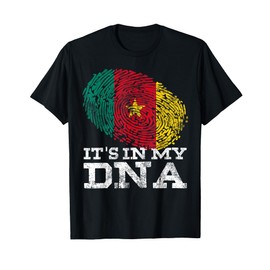 It's In My DNA Cameroonian Gifts African Cool Cameroon Flag T-Shirt