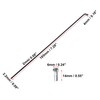 X AUTOHAUX 36 Pcs Bicycle Steel Spokes 14G Bike Spoke