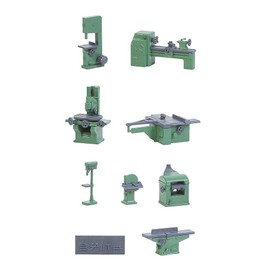 Faller FA 180455 Workshop Equipment, Accessories for Model Railway, Model Making